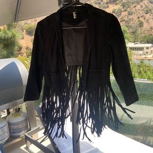 Top Shop fringe Jacket